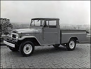 TOYOTA BANDEIRANTE � PICK-UP � CHASSI CURTO (OJ 55LP-B)

R$ 26.000,00

Toyota Bandeirante pick-up 1963 - 4X4, ca�amba de a�o, motor: OM 324 / 3.8CC , dire��o Mec�nica, cambio 4 marchas, bateria nova, TUDO FUNCIONANDO

DIESEL

VENDA SOMENTE


ROBERTO .�. 11 98695-9929...(TIM+WHATSAPP)