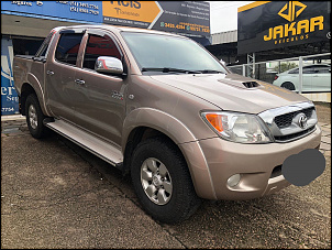 Toyota Hilux CD 4X2 SRV, ano fabrica��o/modelo: 2008/2008,
Cor: BEGE , combust�vel: DIESEL MANUAL 
219 MIL KM  Pneus novos  Santo Antonio marca Keko Original