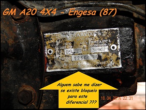 Adaptar 4X4 A10, C10, A20, C20 E VERANEIO.-gm-a20-4x4-engesa-87-diferencial-traseiro.jpg