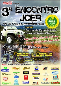 III Encontro Jeep Clube Estrada Real, 12 a 14 de novembro 2010, Cel. Xavier Chaves-MG-3-encontro-2010.jpg