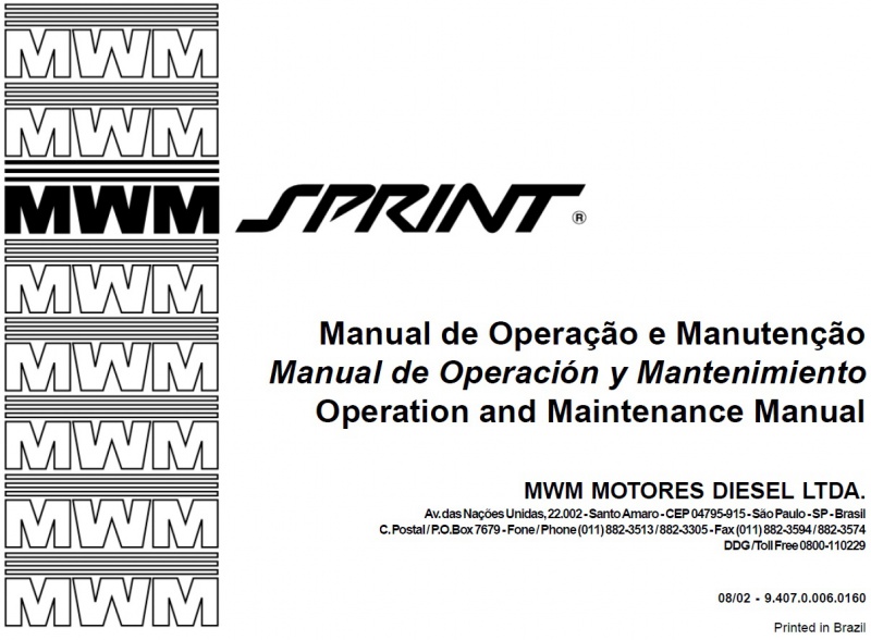 Engesa Fase II - &quot;GALEGO&quot; - MWM 2.8 TD-manual-mwm-capa.jpg
