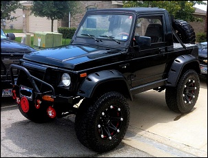 Samurai Speedporco - Suspensao FASE II - 4link + eixos de Hilux-bushwacker-perfeito.jpg