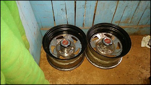 Jeep 4 x 4 CJ5 1958 - TRANCA TRILHA-rodas-novas-4.jpg