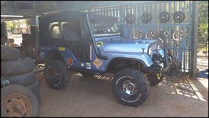 Jeep 4 x 4 CJ5 1958 - TRANCA TRILHA-rodas-novas-2.jpg