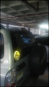 Tracker Diesel 2001 Mazda -  O Anquilossauro-antena.jpg