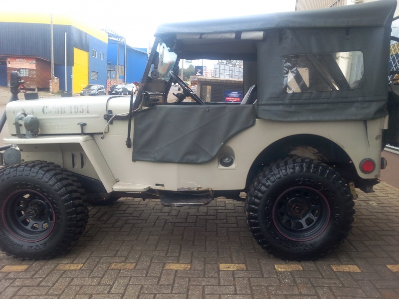 Jeep Willys CJ3B 1954 - Cara de Cavalo