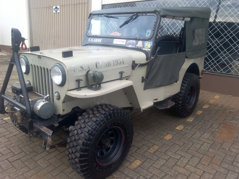 Jeep CJ-3B: os 70 anos do 'Cara de Cavalo