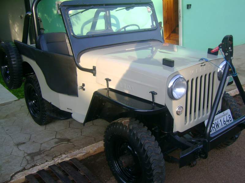 Jeep Willys CJ3B 1954 - Cara de Cavalo