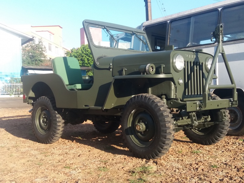 Jeep CJ-3B: os 70 anos do 'Cara de Cavalo