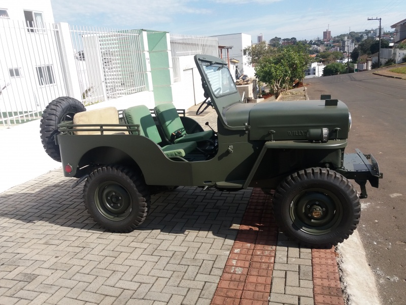 Jeep CJ-3B: os 70 anos do 'Cara de Cavalo