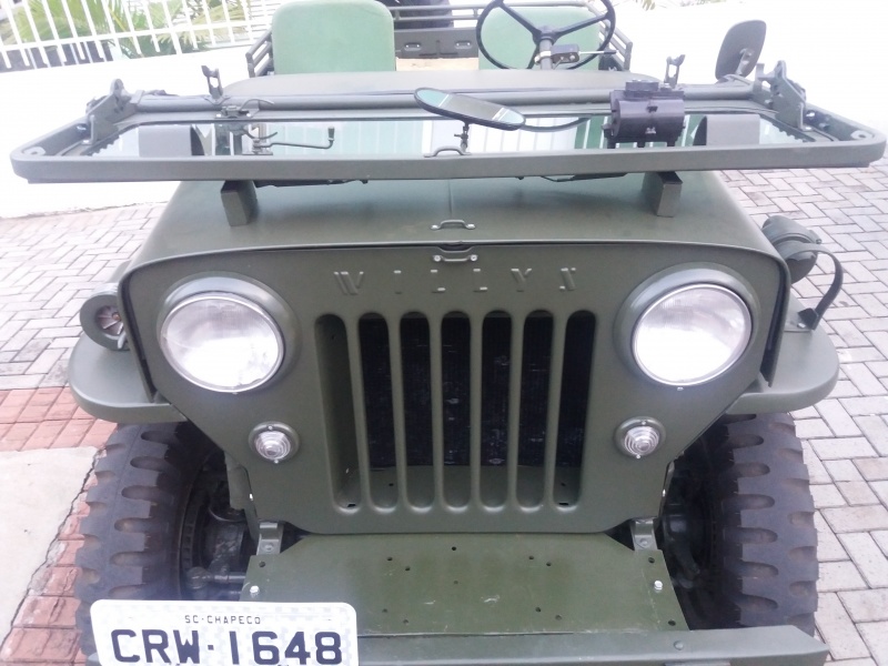 Jeep Willys CJ3B 1954 - Cara de Cavalo