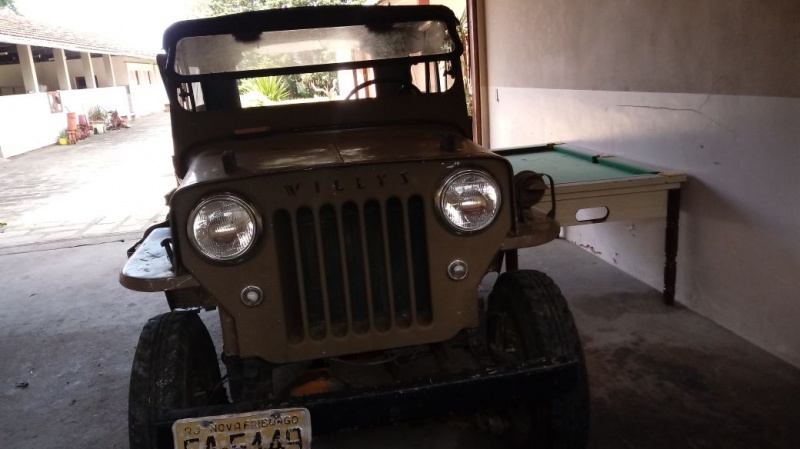 Jeep Willys CJ3B 1954 - Cara de Cavalo