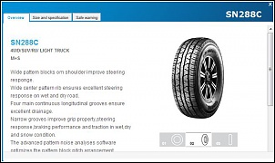 Pneus disponiveis no mercado para Pajero Sport &amp; outros 4 X 4-sunny2.jpg
