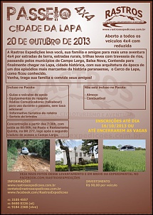 PASSEIO 4X4 CIDADE DA LAPA - 20/10/13 - Saindo de Campo Largo-cartaz-4x4-lapa.jpg