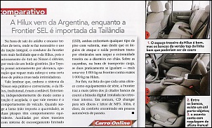 Teste das revistas Carro e Auto Esporte: Ranger, Hilux e Frontier-carro4.jpg