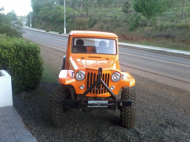 Willys Frente Rural Bicuda Cara De Cavalo Jeep F 75