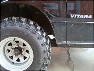 Vitara, pneu maiores e a necessidade de corte do paralama-dsc07310.jpg