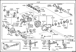 Rolamentos das Hilux - SW4 4x4 japa-4runner-diff.jpg