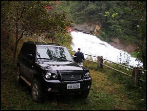 Trilhas Em Sao Jose Dos Campos E Regiao !-pajero-fumaca-queda-dagua.jpg