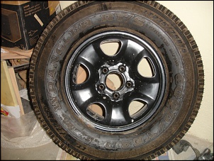 Pneu Wrangler RT-S 225/75-15 com roda de ferro para S-10 ou Blazer (novo)-dsc04538.jpg
