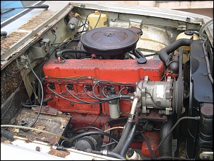Opala completo e rodando pra desmanchar - Sem documento-motor.jpg