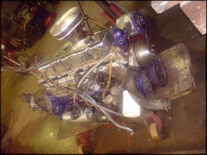 (VENDO) Motor opala 4.1 6cil cromado+cambio 5m chevette R.200-2.jpg