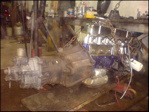 (VENDO) Motor opala 4.1 6cil cromado+cambio 5m chevette R.200-6.jpg