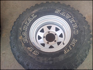 Pneus Savero 33 X 12.5 X R15 MUD Usados-snc00871.jpg