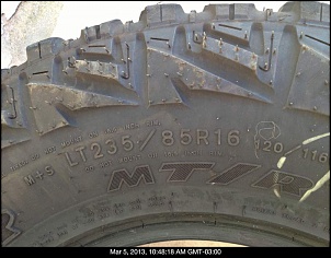 Vende-se 04 pneus Goodyear Kevlar Reinforced Sidewall 235/85 R16-288.jpg