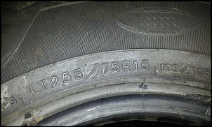 5 Pneus Goodyear Wrangler AT 255/75 R15 (Original Troller)-20140608_141052.jpg