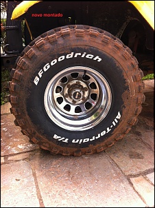 VENDO: 4 Rodas Mangels R15 Tala 10 (+1 de estep) + 5 BF's 33x12,5 recapados com VJ910-novo-montado.jpg