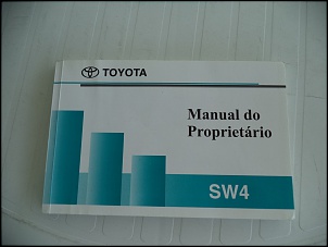 Vendo MANUAL original da Toyota SW4 2001/2002-dsc00988.jpg