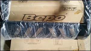 TR4 estribo e quebra mato Bepo,  parachoque original MMC e bateria Heliar Racing 75a-20160609_132856.jpg