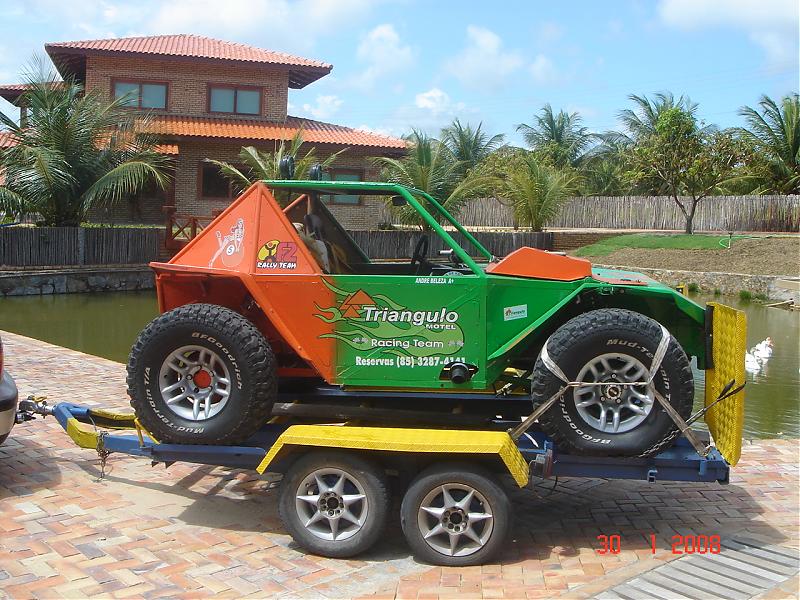 Gaiola de Trilha Na Lama - Off Road Motor V8 (4x4) - Spin Tires 