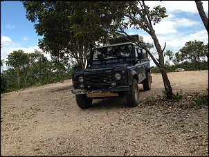 Land Rover Defender 110 SW 2000/2000 Azul com Teto Branco-img_1222.jpg